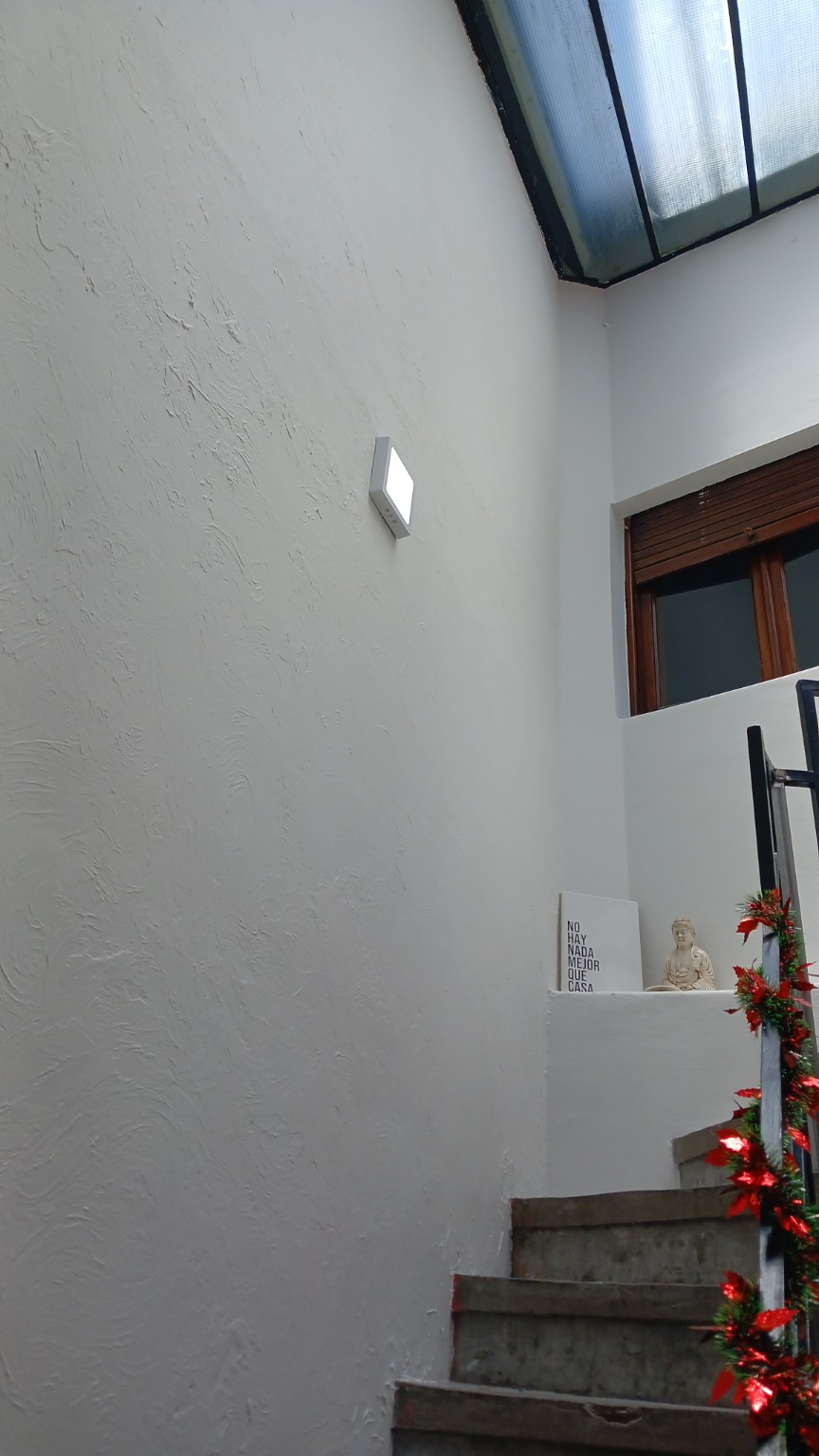 Instalación eléctrica en techo